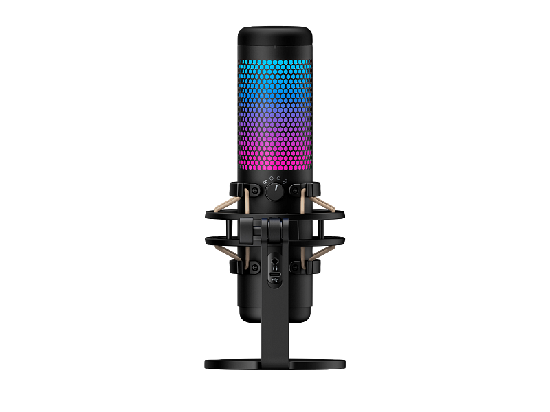 HyperX QuadCast S - USB Microphone (Black-Grey) - RGB Lighting HyperX QuadCast S - USB Microphone (Black-Grey) - RGB Lighting