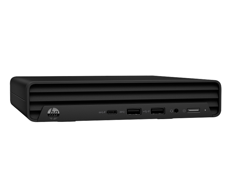 HP Pro Mini 260 G9 Desktop PC 35w JetBlack nonODD CoreSet Horizontal Right Facing