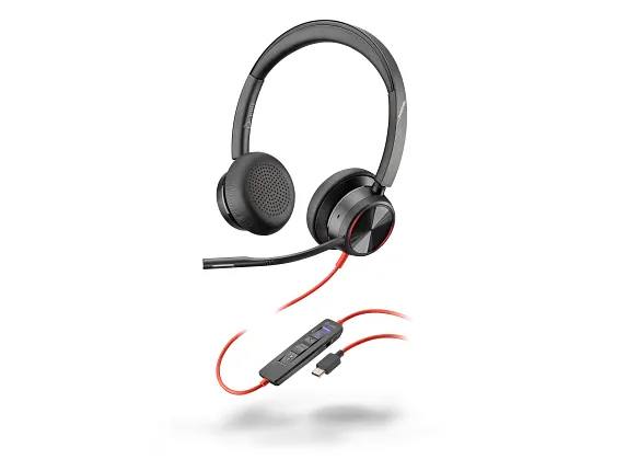 Audio, Poly Blackwire 8225 Microsoft Teams Certified USB-C Headset