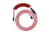 HP 6J677AA HyperX USB-C vörös-fekete spirálkábel
