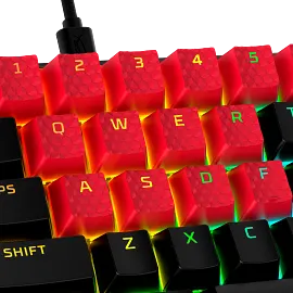 HyperX Red Rubber Gaming Accessory Kit