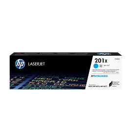 HP 201X High Yield Cyan Original LaserJet Toner Cartridge, CF401X