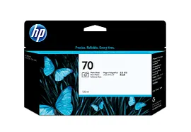 HP 70 130-ml Photo Black DesignJet Ink Cartridge, C9449A
