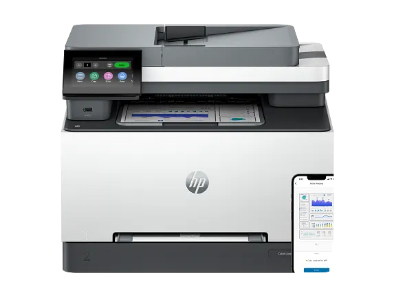 HP Color LaserJet Pro MFP 3301fdw Wireless Printer, AI enabled