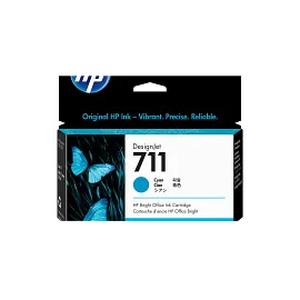 HP 711 29-ml Cyan DesignJet Ink Cartridge, CZ130A