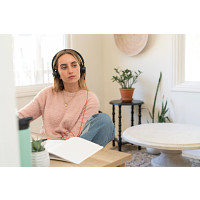HP 8X223AA Poly Blackwire 8225 sztereó USB-C headset + USB-C–USB-A-adapter