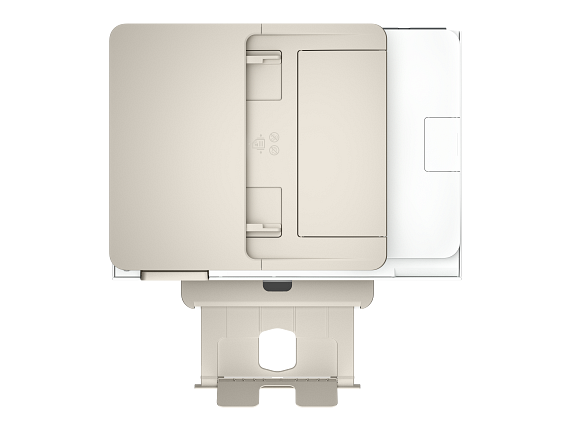 HP Envy Photo 7975 All-in-One Printer with free 3 Months of Instant Ink, AI-enabled - Top view closed