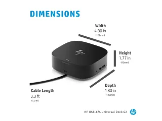 HP USB-C/A Universal Dock G2 - HP® Store
