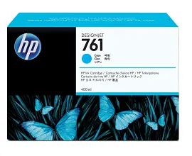 HP 761 400-ml Cyan DesignJet Ink Cartridge, CM994A