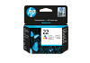 HP 22 C9352AE háromszínű tintapatron eredeti C9352AE Deskjet 3910 3915 3920 3930 3940 D1360 D1460 D1560 D2330 D2360 D2460 F370 F380 F2180 F2280 F4180 és PSC 1402 1410 1415 1417 valamint Officejet 4315 4355 5610 j3680 (5ml/140 old.)