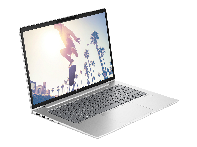 HP ProBook 440 G11 14 inch NaturalSilver WWAN T IRcam FPR CoreSet FreeDOS WhiteBG FrontRightOpen