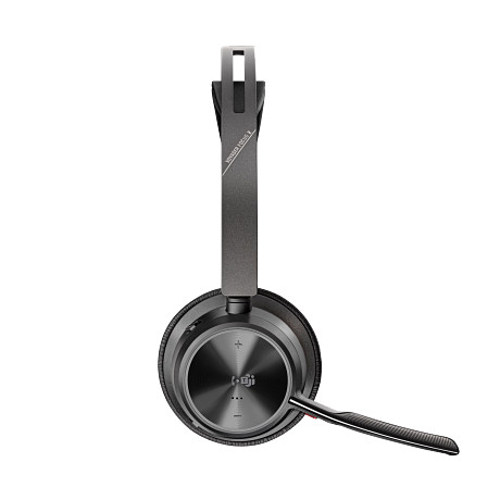 HP 9T9J4AA Poly Voyager Focus 2 Microsoft Teams Certified USB-C-C Headset +USB-C/A Adapter