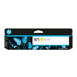 HP 971 Yellow Original Ink Cartridge, CN624AM