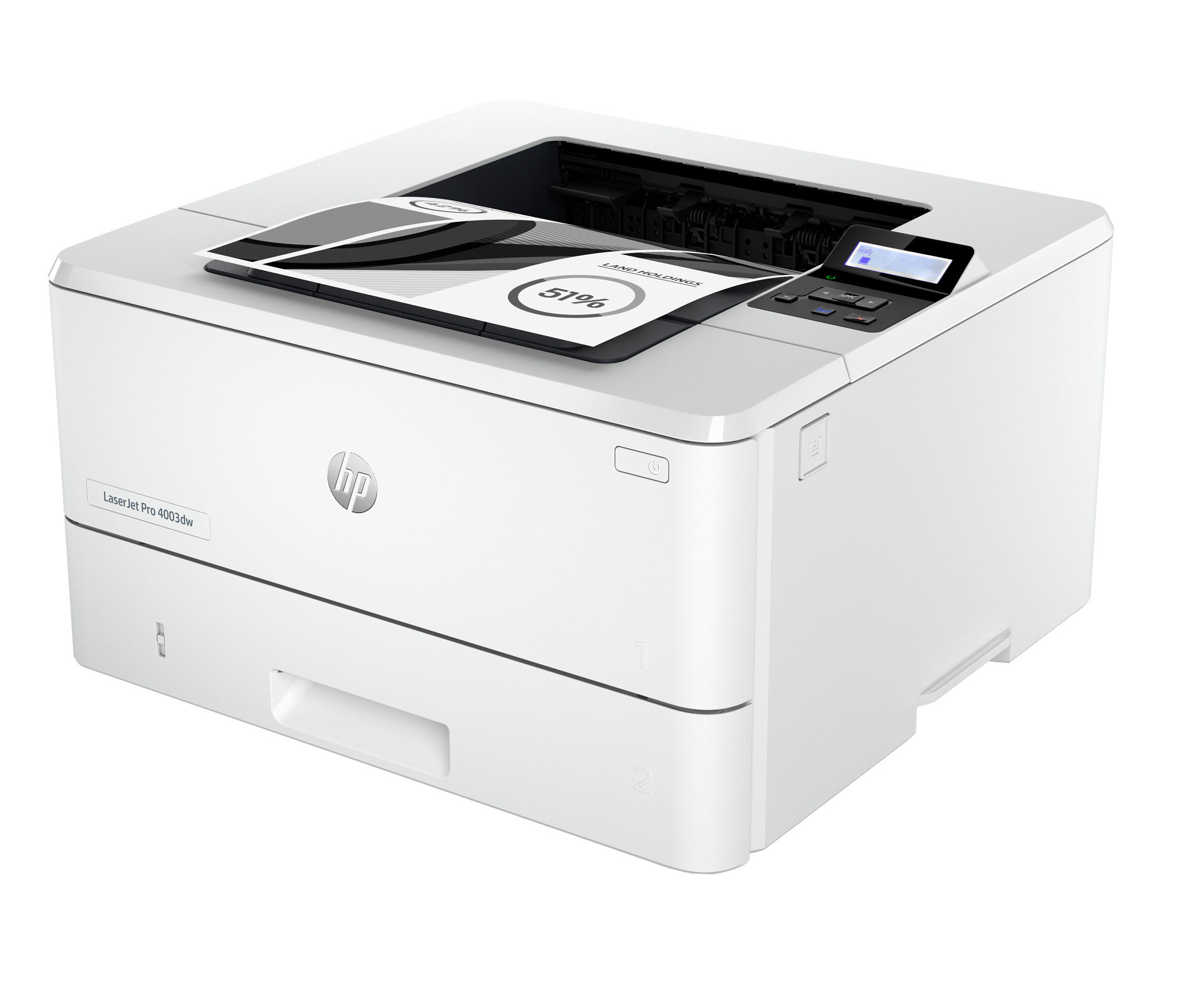 HP LaserJet Pro 4003dw Dark Basalt Catalog, FrontLeft