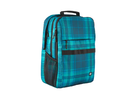 Series 7 of 8 Bags, HP Campus XL Tartan Plaid Backpack