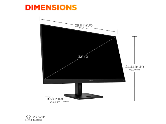 HP OMEN by HP 31.5 inch UHD 144Hz Smart Gaming Monitor laptop