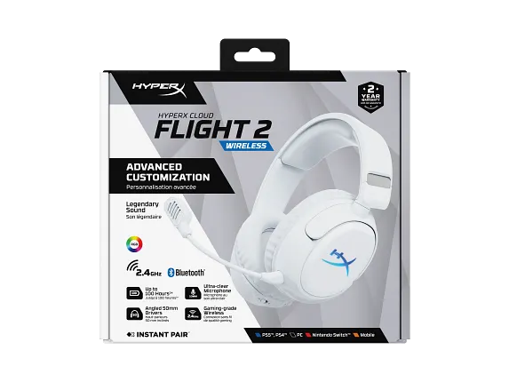 HyperX Cloud Flight Wireless Gaming Headphones HyperX Cloud Flight Wireless Gaming Headphones