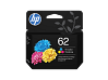 HP 62 Tri-color Original Ink Cartridge, C2P06AN#140 thumbnail