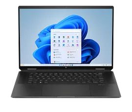 HP Spectre x360 2-in-1 Laptop 16, Windows 11 Pro, 16", Touch screen, Intel® Core™ Ultra 7, 16GB RAM, 2TB SSD, NVIDIA® GeForce RTX™ 4050, 2.8K, Nightfall black