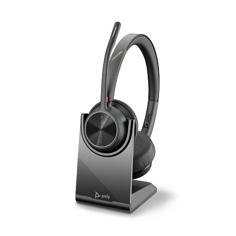 HP 77Y99AA Poly Voyager 4320 UC sztereó USB-A headset + BT700 USB-A-adapter + töltőállvány