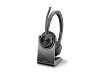 Poly Voyager 4320 UC Stereo USB-A Headset +BT700 USB-A Adapter +Charging Stand