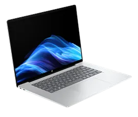 HP OmniBook 5 Laptop Next Gen AI 16-fb0037nr 16", Touch screen, Windows 11 Home,  Qualcomm® Snapdragon® X Plus, 32GB RAM, 512GB SSD, 2K, Glacier silver