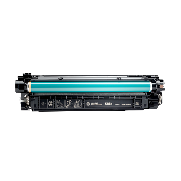 HP 508X High Yield Original Yellow LaserJet Toner Cartridge, center view