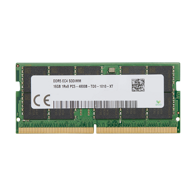 16GB DDR5 (1x16GB) 4800 SODIMM ECC Memory