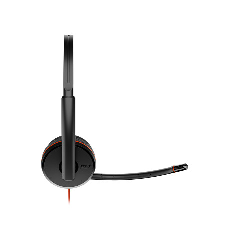 HP 8X228A6 Poly Blackwire 3220 sztereó USB-C headset + USB-C–USB-A-adapter (csomagban)