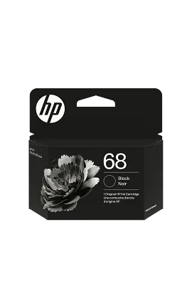 HP 68 Black Original Ink Cartridge, 7FP21TN