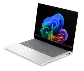 HP OmniBook X Laptop Next Gen AI 14, Windows 11 Home, 14", Touch screen, Intel® Core™ Ultra 7, 16GB RAM, 1TB SSD, 3K, Glacier silver