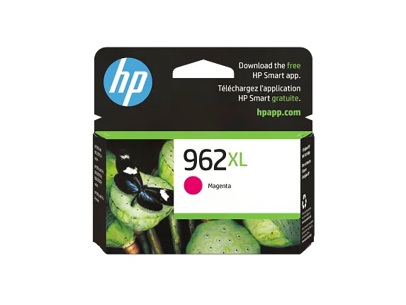 Ink Supplies, HP 962XL High Yield Magenta Original Ink Cartridge, 3JA01AN#140