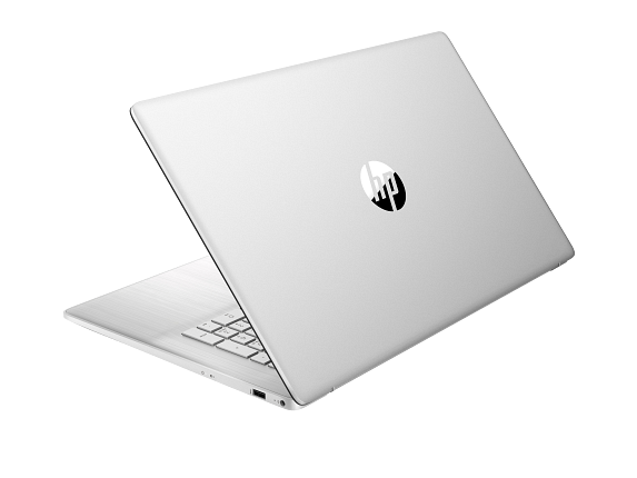 21C1 - AMD - HP 17 Laptop PC - 17 - Natural Silver, T, NT, nonFPR, nonHDCam, nonSDCard, nonODD - Lef