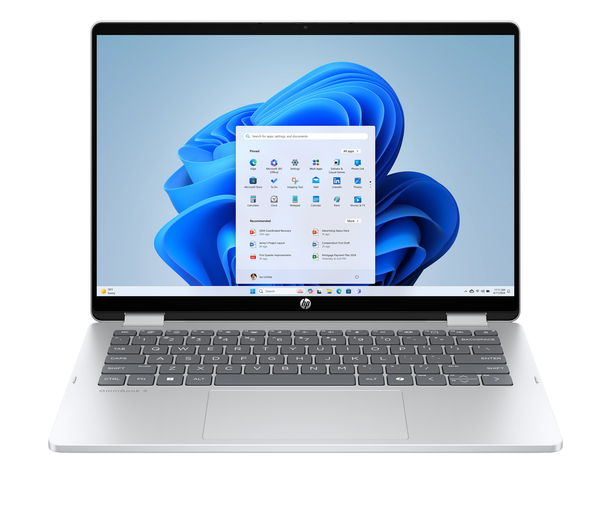 HP OmniBook 5 Flip 2-in-1 Laptop 14-fp0119TU