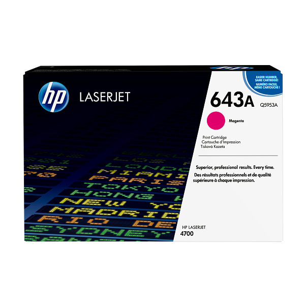 HP LaserJet 643A Magenta Print Cartridge