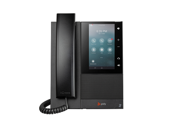 Photos - Corded Phone Poly CCX CCX 505 Business Media Phone with Open SIP and PoE-enabled 82Z82AA
