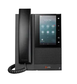Poly CCX 505 Business Media Phone with Open SIP and PoE-enabled