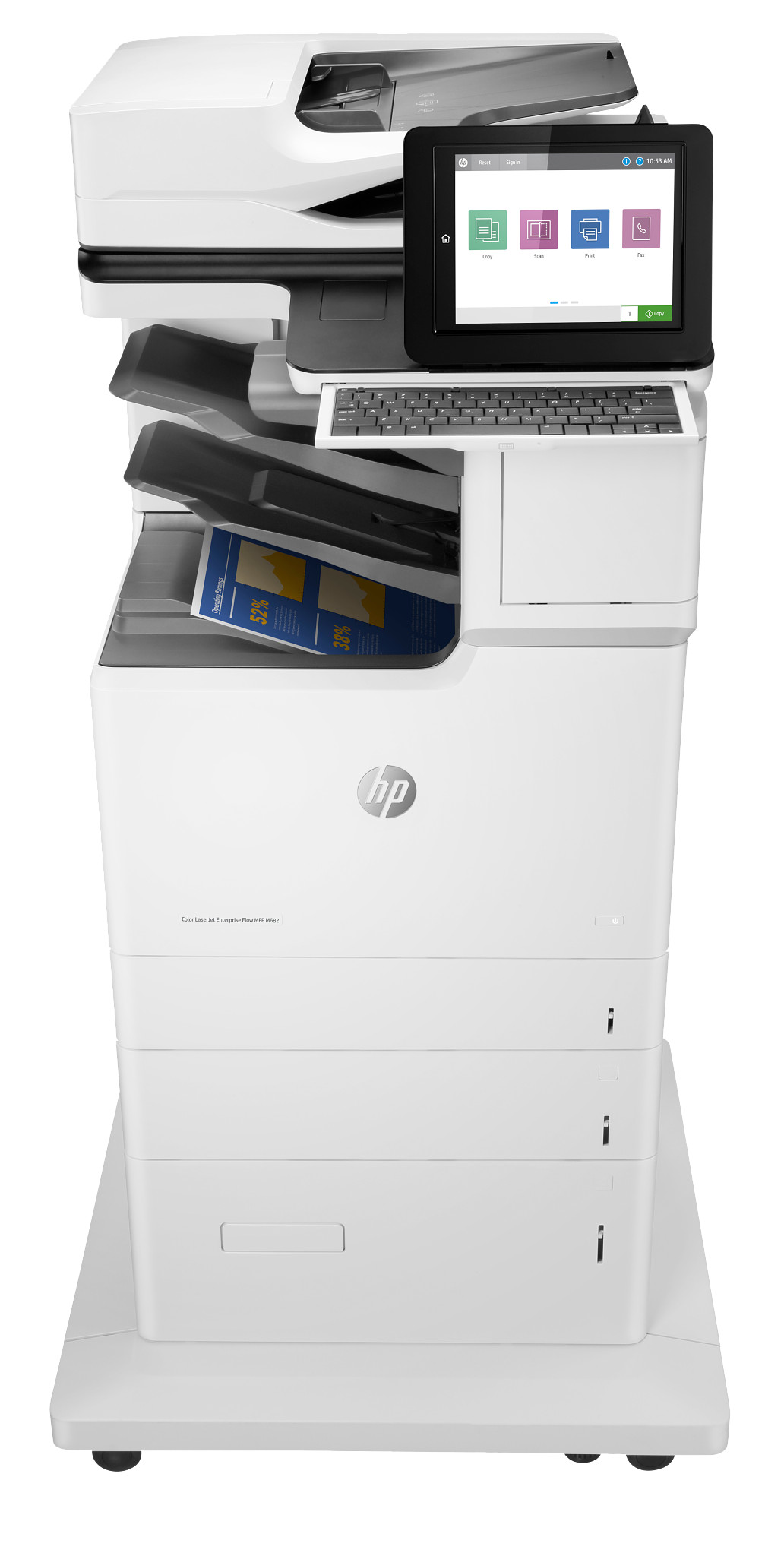 HP Color LaserJet Enterprise Flow MFP M682z Software and Driver
