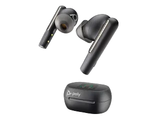 Poly Voyager Free 60+ 黒 USB-A +TSCHC ワイヤレスイヤホン マイク 7Y8G3AA 216065-01 タッチスクリーン付き充電ケース HP Poly Voyager Free 60シリーズ（カーボンブラック）+タッチ
