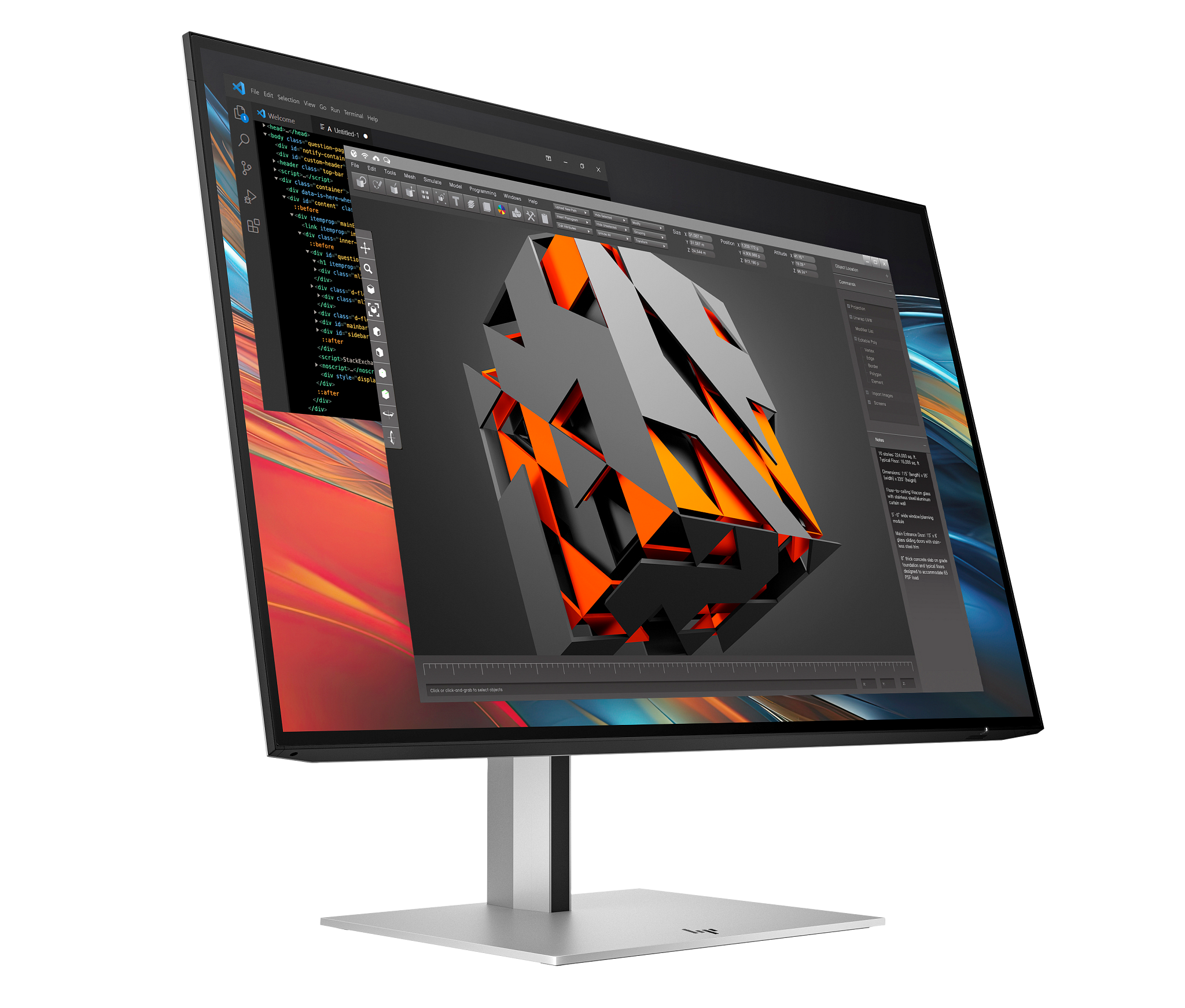 HP◎EliteDisplay E243i◎24型ワイド IPS LED 液晶モニタ◎HDMI対応 