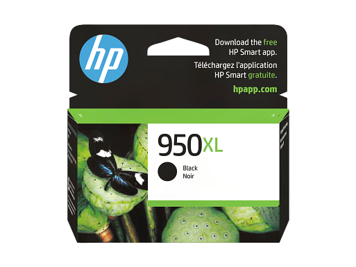 HP 950XL High Yield Black Original Ink Cartridge, CN045AN#140