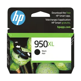 HP 950XL High Yield Black Original Ink Cartridge, CN045AN#140
