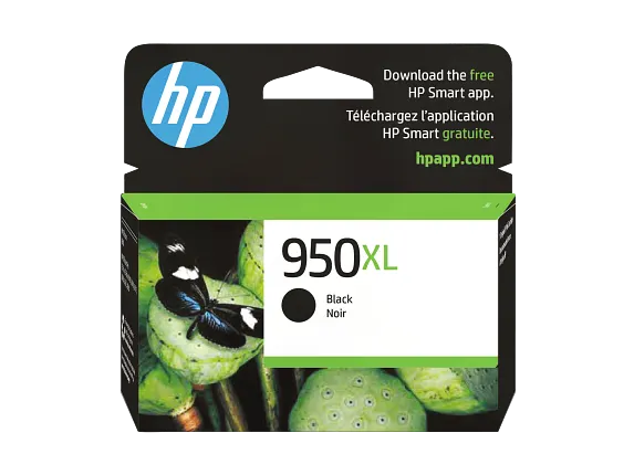 Ink Supplies, HP 950XL High Yield Black Original Ink Cartridge, CN045AN#140