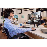 HP C56XXAA Poly Focus 625 Headset + Wireless Charge Stand