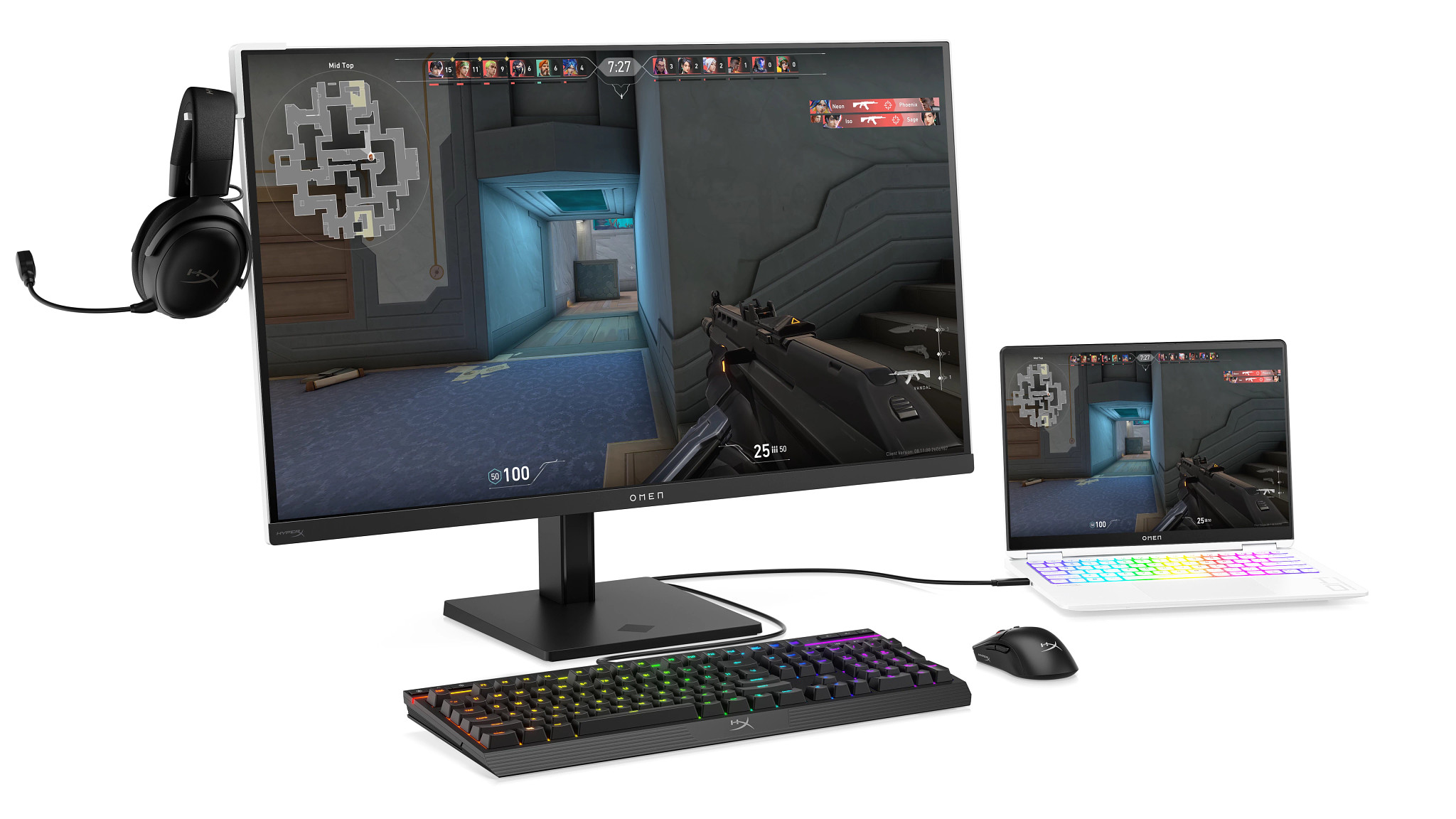OMEN Transcend 31.5 inch UHD 240Hz OLED Gaming Monitor - OMEN