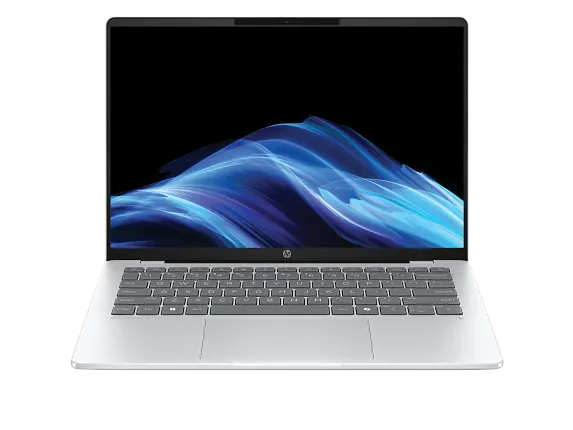 HP Home Laptop PCs, HP OmniBook 5 Next Gen AI 14, Windows 11 Home, 14", Qualcomm® Snapdragon® X, RAM, 256GB SSD, 2K, Glacier silver