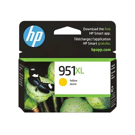HP 951XL High Yield Yellow Original Ink Cartridge, CN048AN#140