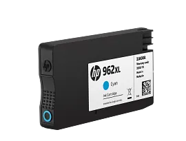 HP 962XL High Yield Cyan Original Ink Cartridge, 3JA00AN#140