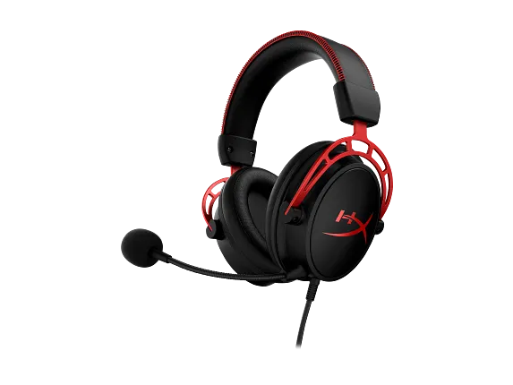 HyperX Gaming Headsets, HyperX Cloud Alpha - Gaming Headset - Black-Red