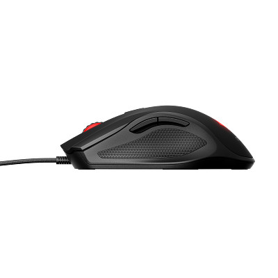 20C1 - OMEN by HP Vector Mouse Shadow Black/Red Left Profile